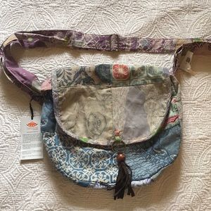 Tangerine Temple Purse